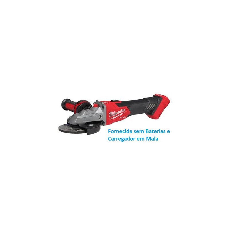 Rebarbadora Cabeça plana 125 Milwaukee M18FSAGF125XB-0X