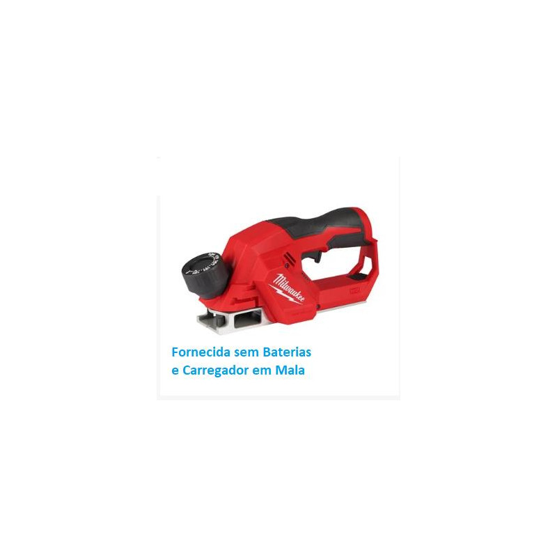 Plaina Milwaukee 12V 51mm M12BLP-0X