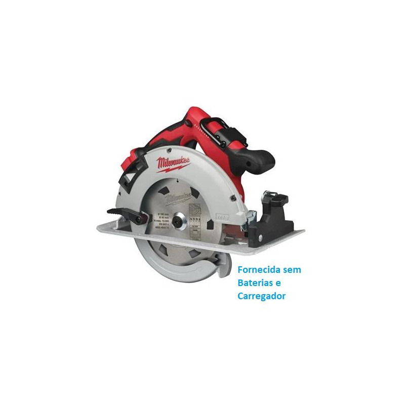Serra Circular Milwaukee 18V M18 BLCS66-0X