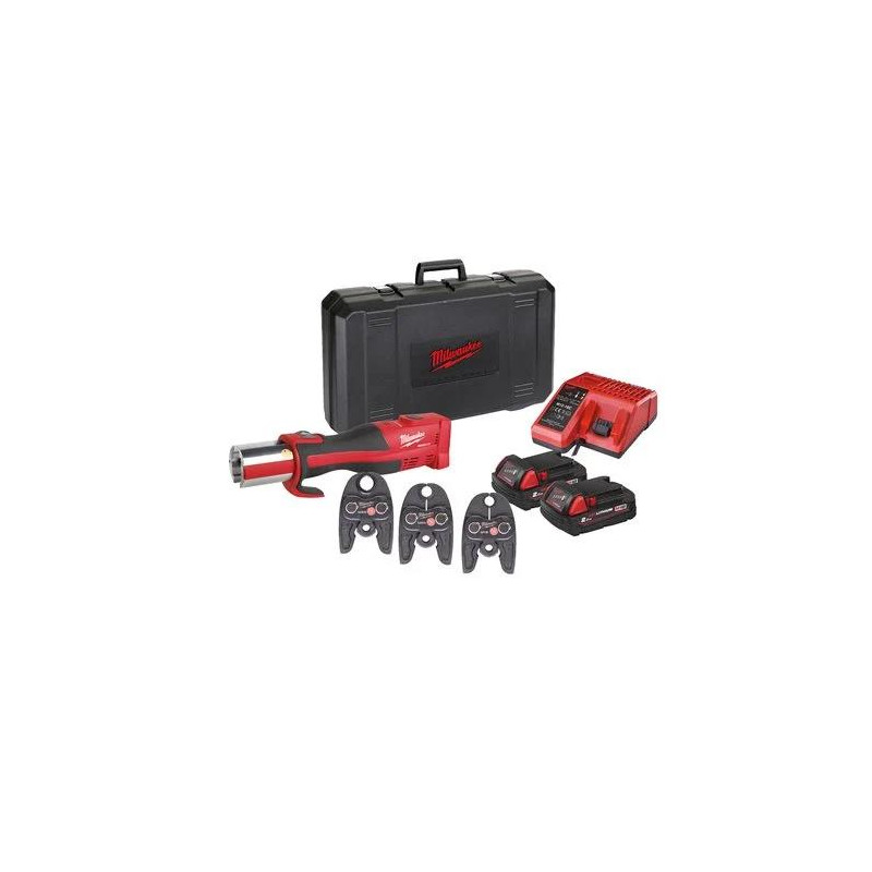 Maquina Cravar Tubos Milwaukee 18V M18BLHPT-202C U-KIT