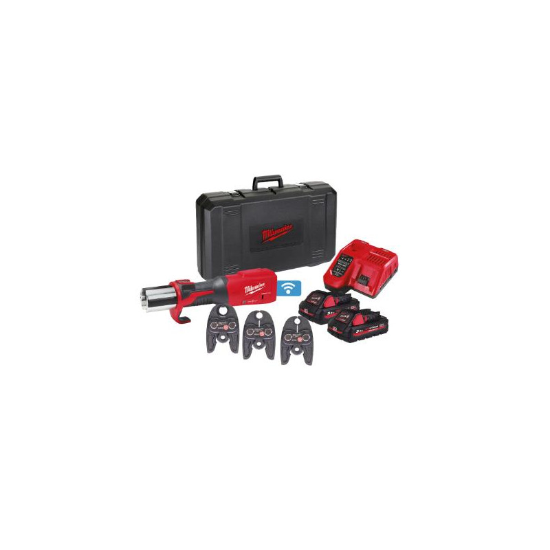 Maquina Cravar Tubos Milwaukee 18V M18ONEBLHPT-302CU-SET