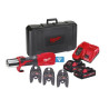 Maquina Cravar Tubos Milwaukee 18V M18ONEBLHPT-302CU-SET