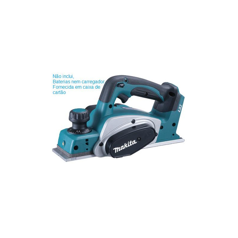Plaina Makita 18v Litio DKP180Z