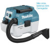 Aspirador 18v Litio Makita DVC750LZ S/Bateria