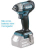 Chave Impacto 1/2 Bateria 18v Litio Makita DTW181Z