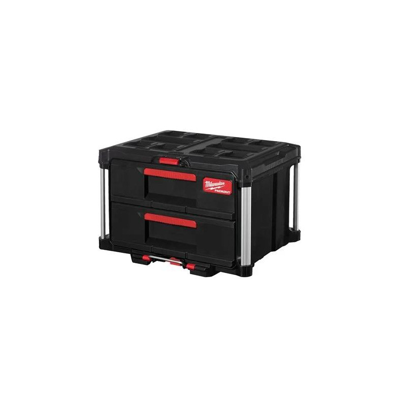 Caixa Organizadora Packout com 2 Gavetas Milwaukee
