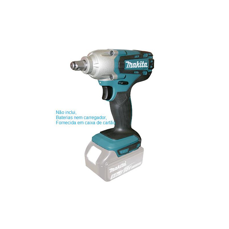 Chave Impacto 1/2 Bateria 18v Litio Makita DTW190Z