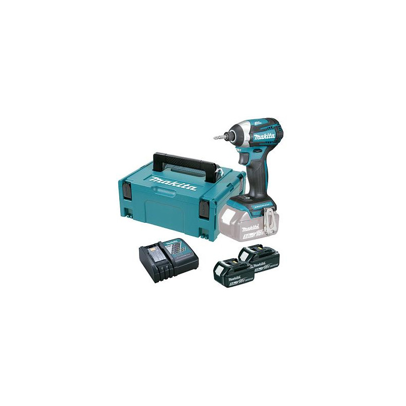 Aparafusadora Impacto 1/4 Bateria 18v Litio Makita DTD154RTJ