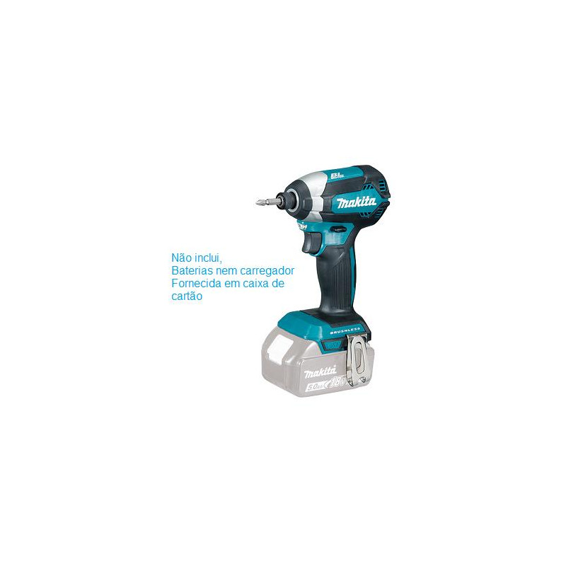 Aparafusadora Impacto 1/4 Bateria 18v Litio Makita DTD153Z
