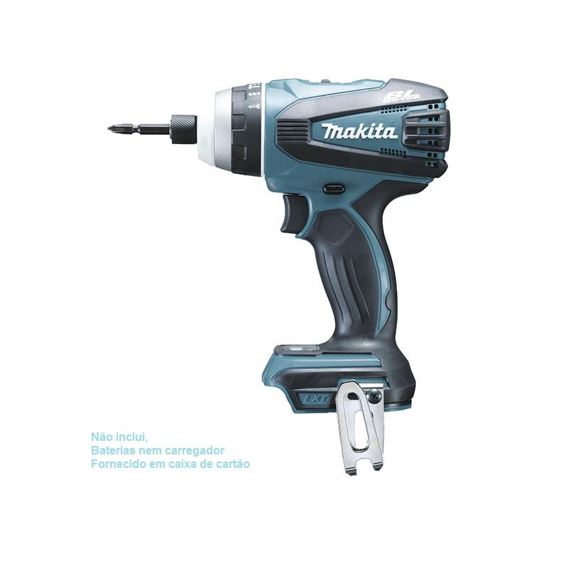 Berbequim Multifunções 1/4 Bateria 18v Litio Makita DTP141Z