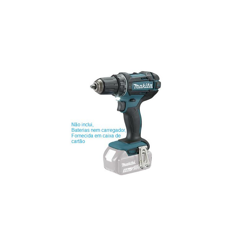 Berbequim Aparafusadora 18v Litio Makita DDF482Z