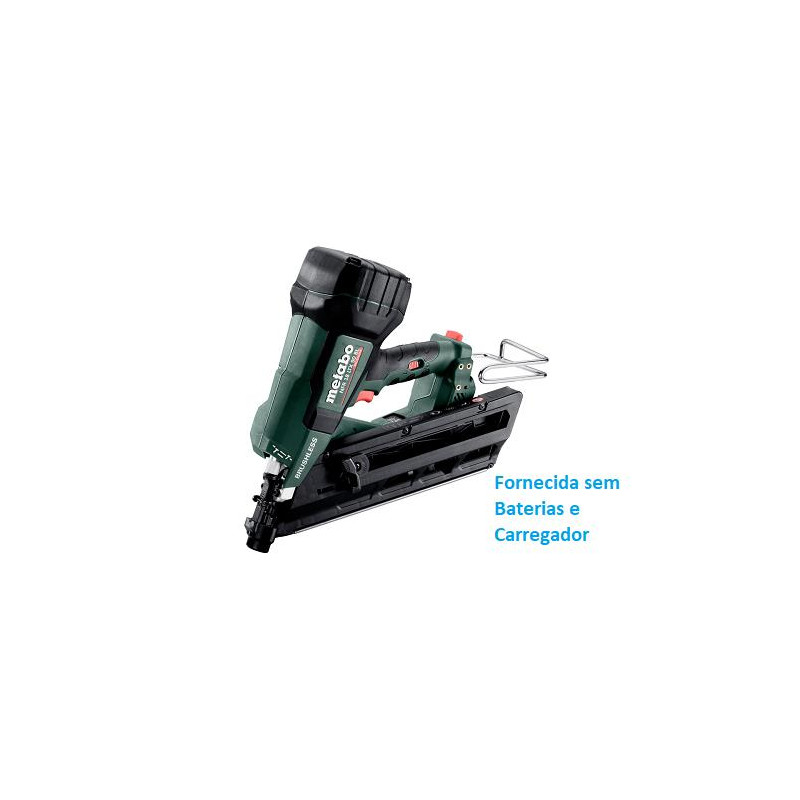 Pistola pregos 18V Metabo NFR 18 LTX 90 BL