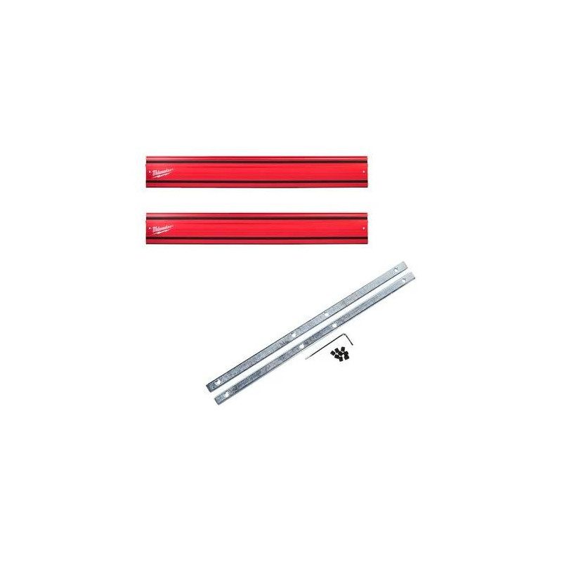 Kit 2 Reguas carril Milwaukee GR1400 + União e Bolça