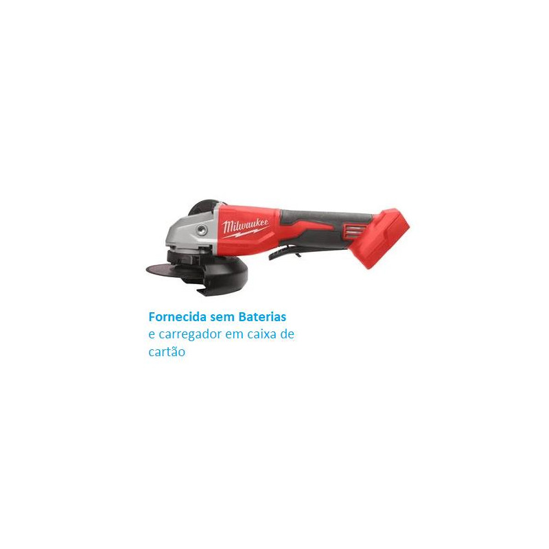 Rebarbadora 115 Milwaukee 18V M18BLSAG115XPD-0