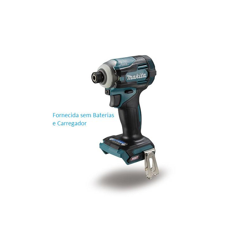 Aparafusadora Impacto 1/4 Bateria 40v Litio Makita TD001GZ
