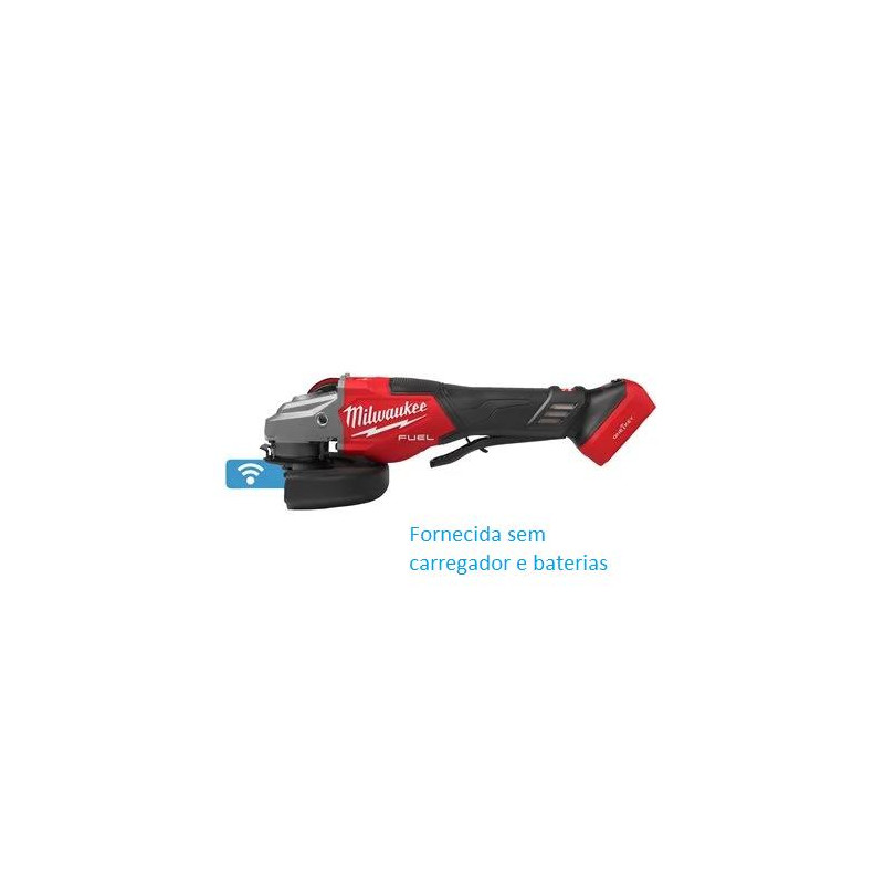 Rebarbadora Alto Rendimento 125 Velo.Variav. Milwaukee 18V M18FHSAGO125VXPDB2-0X