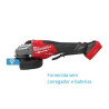 Rebarbadora Alto Rendimento 125 Velo.Variav. Milwaukee 18V M18FHSAGO125VXPDB2-0X