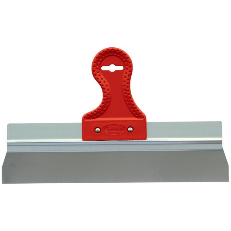 Betumadeira larga Inox Cabo platico 35Cm