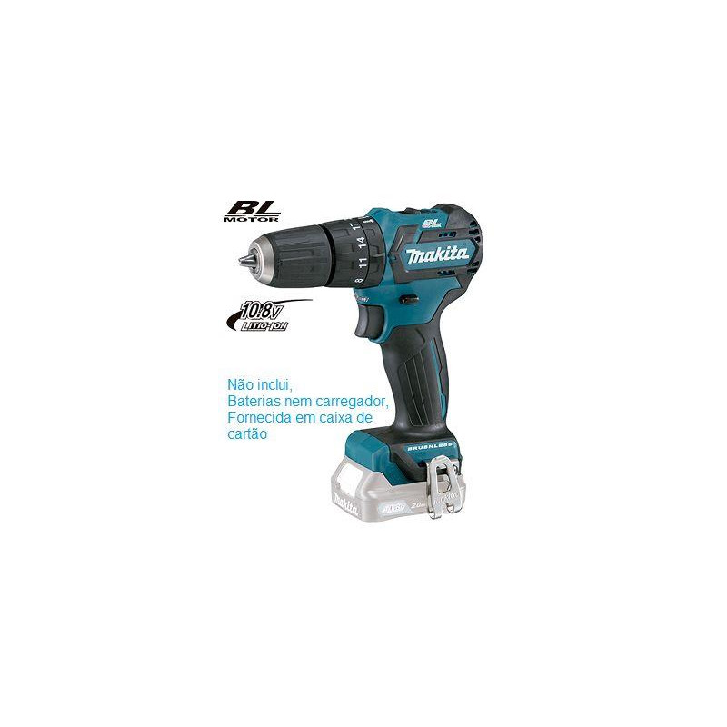 Mini Aparafusadora C/Percução Makita HP332DZ 10,8v