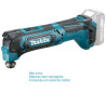 Multifunçoes Makita 12v Litio TM30DZ