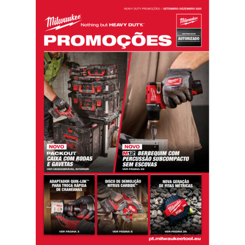 Clique Aqui - Folheto de promoções MILWAUKEE